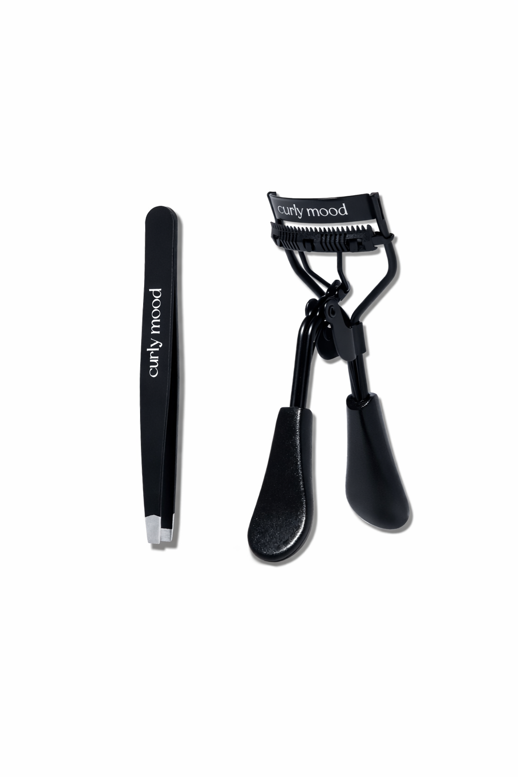 tweezers & lash curler