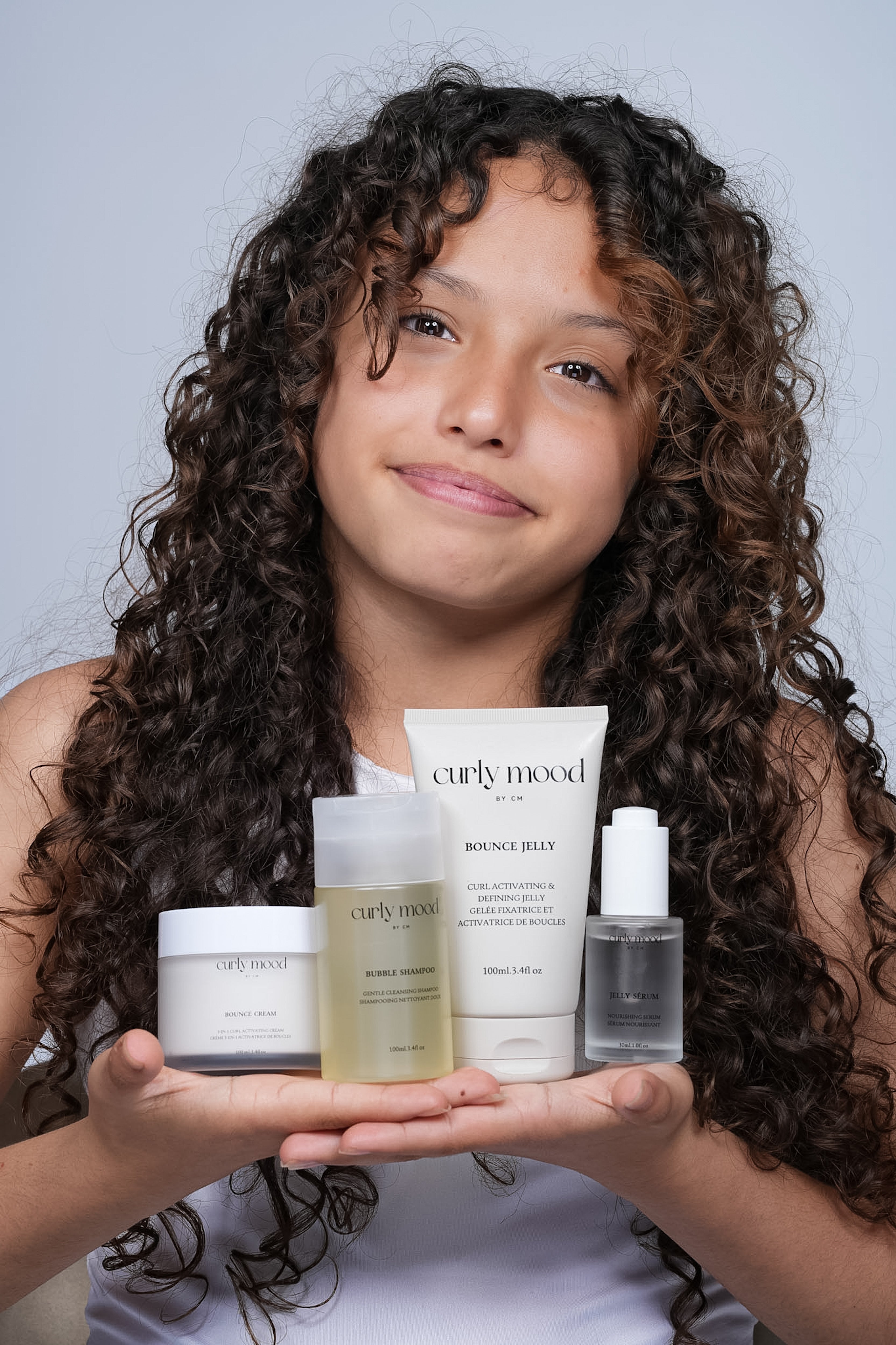 mini hair routine