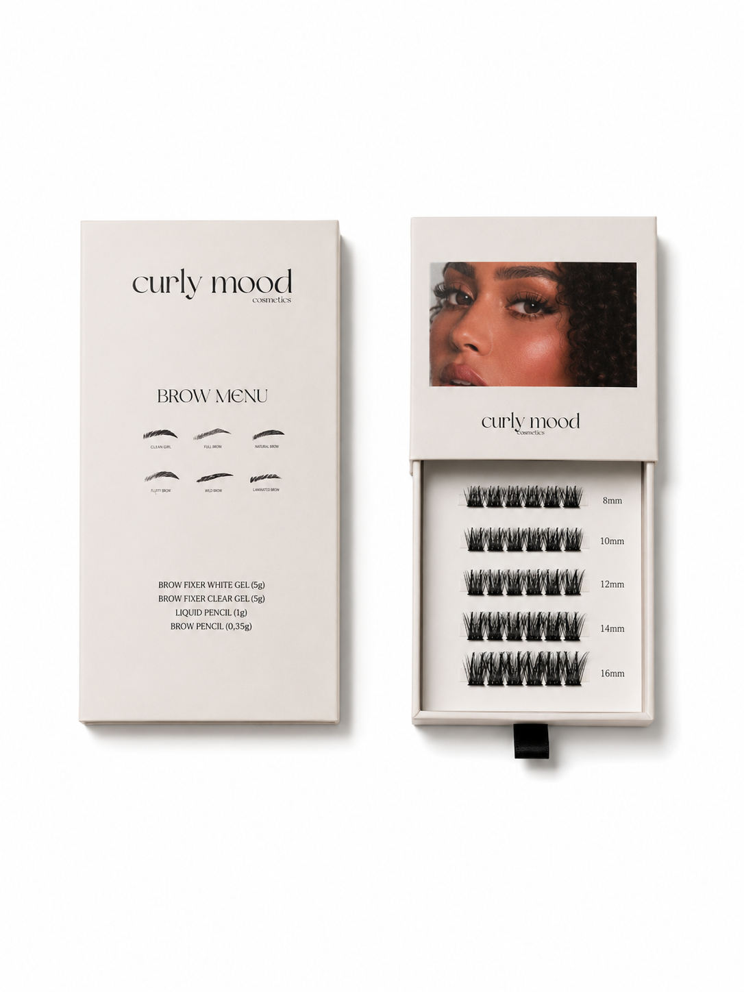 brow & mini lash menu