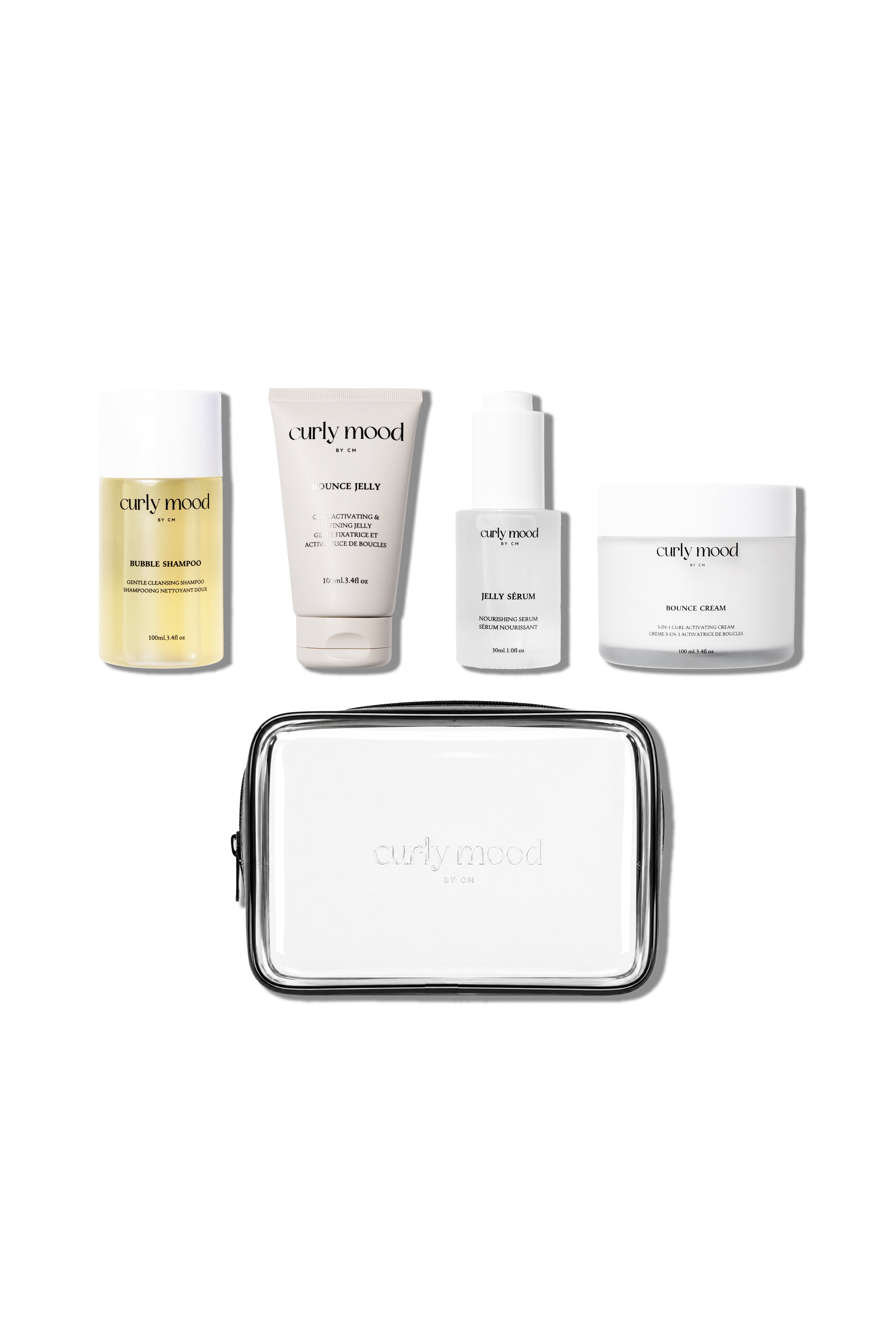 mini hair routine